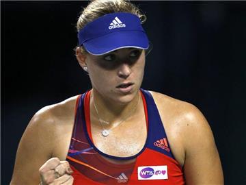 Angelique Kerber ist als einzige Deutsche im Turnier verblieben. Foto: Kiyoshi Ota
