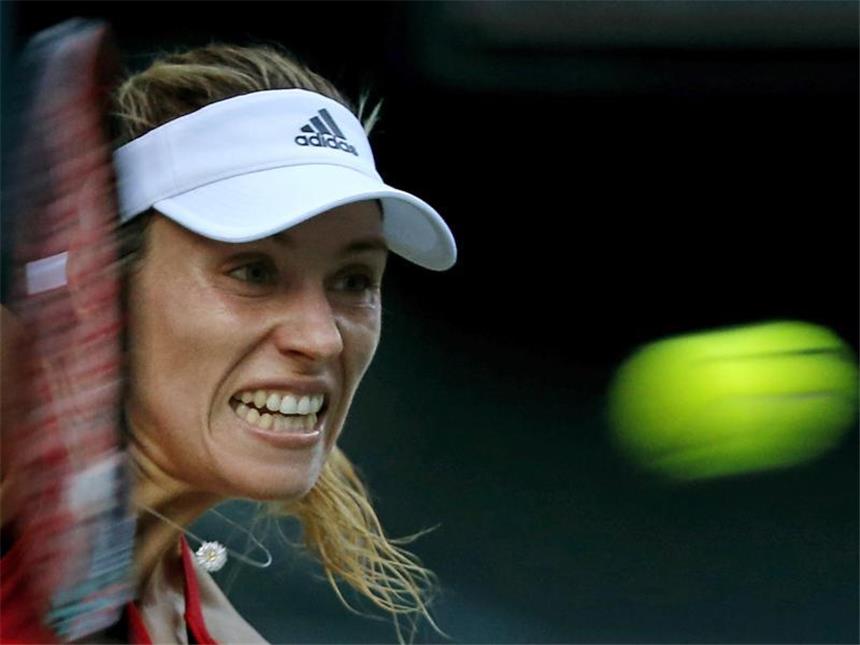 Kerber gelingt Auftaktsieg in Tokio Angelique Kerber setzt sich in Tokio gegen Naomi Osaka durch. Foto: Shizuo Kambayashi