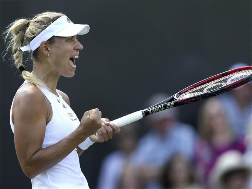 Kerber erreicht Achtelfinale bei Turnier in Toronto Angelique Kerber steht im Achtelfinale des Hartplatz-Turniers von Toronto. Foto: Tim Ireland
