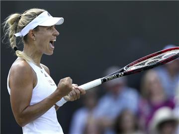 Angelique Kerber steht im Achtelfinale des Hartplatz-Turniers von Toronto. Foto: Tim Ireland