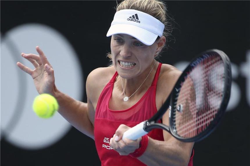 Kerber zieht in Halbfinale bei Tennis-Turnier in Sydney ein Angelique Kerber steht in Sydney im Halbfinale. Foto: Rick Rycroft
