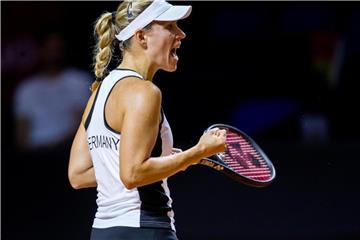 Angelique Kerber trifft beim WTA-Turnier in Stuttgart erneut auf Petra Kvitova. Foto: Thomas Niedermüller