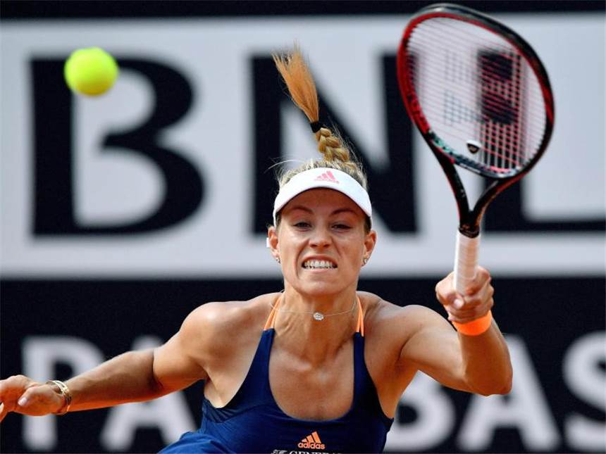Nächster Rückschlag für Angelique Kerber Angelique Kerber unterliegt bereits in ihrem Auftaktmatch in Rom der Estin Anett Kontaveit. Foto: Ettore Ferrari