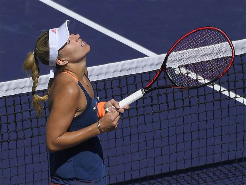 Kerber hofft in Paris auf etwas weniger Druck Angelique Kerber will bei den French Open wieder an ihre alte Stärke anknüpfen. Foto: Mark J. Terrill