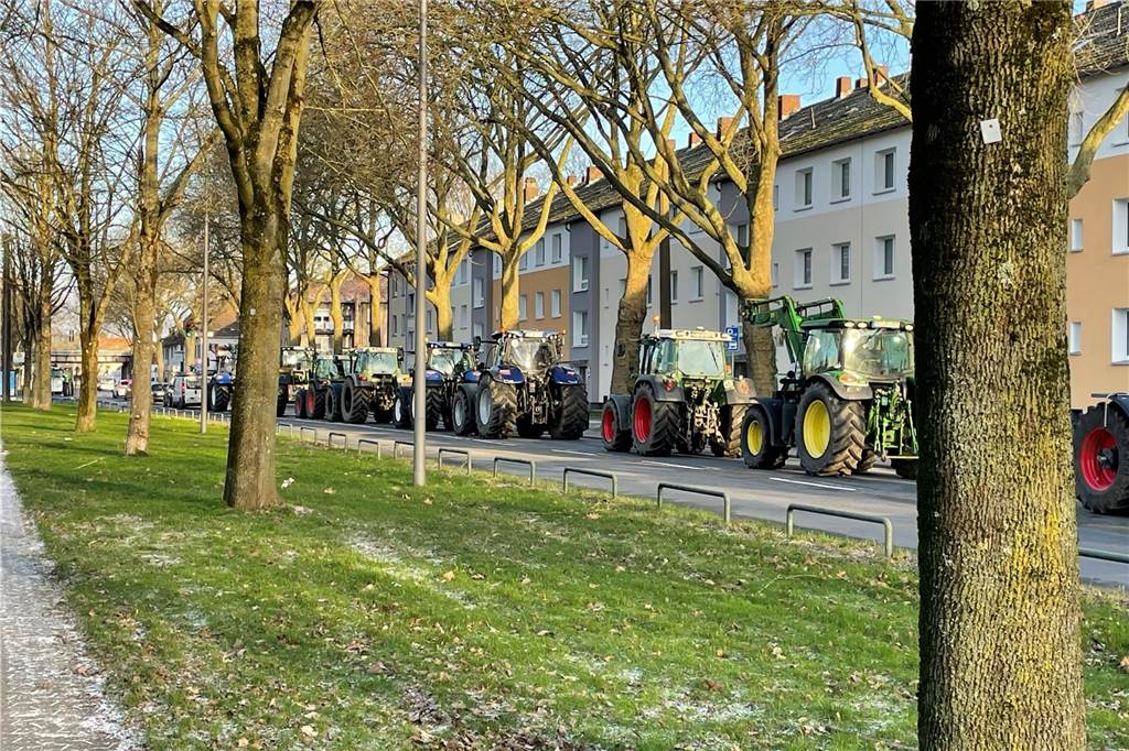 Bauerndemo am 8.1.2024 in Recklinghausen