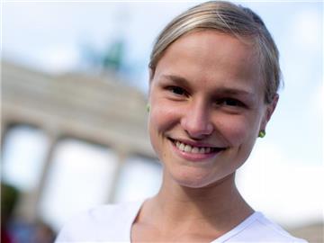 Anna Hahner wurde vom DLV ausgezeichnet. Foto: Kay Nietfeld