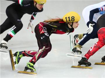 Anna Seidel hält lange bei den Besten mit. Foto: Christian Charisius