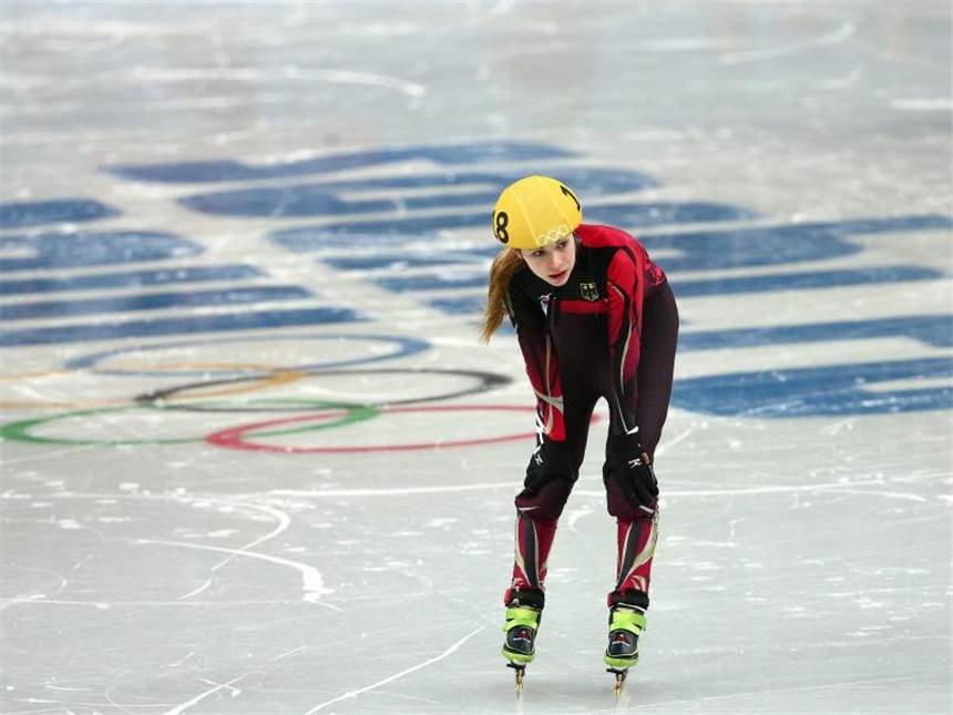Chinesin Yang wiederholt Olympiasieg über 1500 Meter Anna Seidel ist im Halbfinale ausgeschieden, hat aber mehr als nur überzeugt. Foto: Christian Charisius