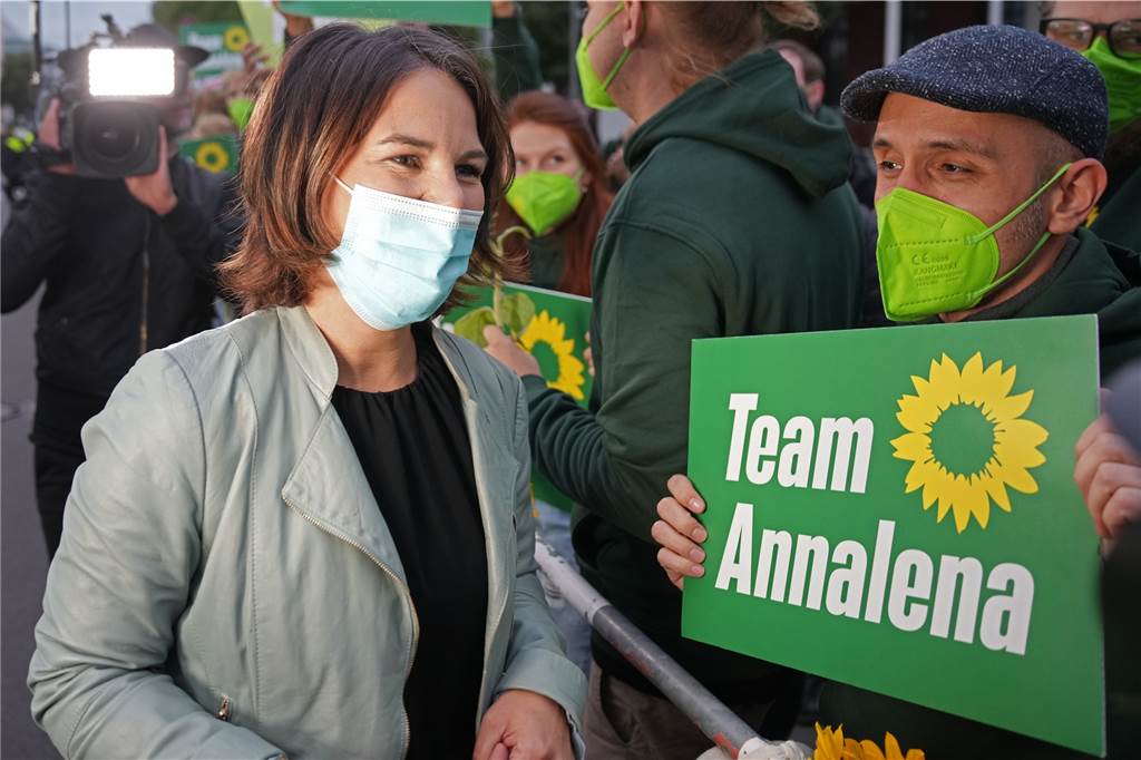 Letztes Triell vor der Wahl: Wo konnten Baerbock, Scholz und Laschet überzeugen? Annalena Baerbock, Spitzenkandidatin von Bündnis 90/Die Grünen und deren Parteivorsitzende