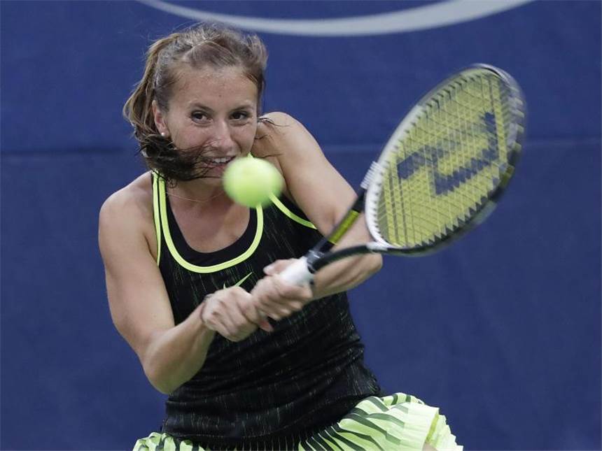 Annika Beck verliert in St. Petersburg gegen Putinzewa Annika Beck hat in St. Petersburg den Einzug ins Viertelfinale verpasst. Foto: Peter Foley