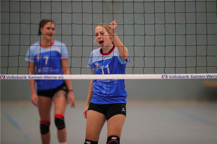 Die Volleyballerinnen des TV Werne beenden ihre Durststrecke Annika Böhle und die Volleyballerinnen des TV Werne konnten endlich wieder einen Sieg einfahren.