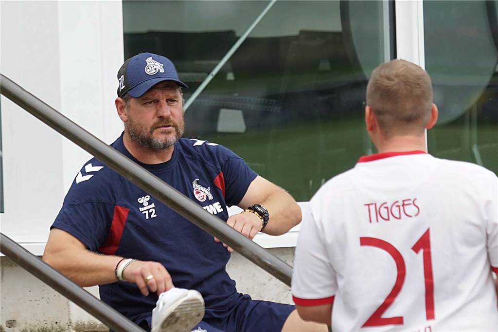 Anschwitzen des 1. FC Köln;