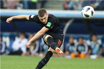 Ante Rebic spielte mit Kroatien eine erfolgreiche Weltmeisterschaft. Foto: Yang Lei