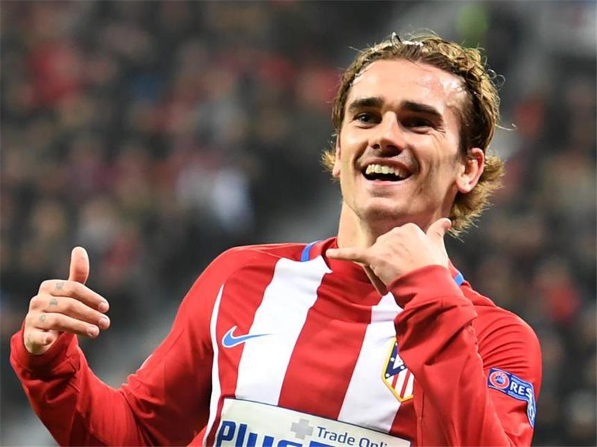 Atlético Madrid gewinnt 3:0 gegen Valencia Antoine Griezmann traf zweimal für Atlético Madrid. Foto: Marius Becker