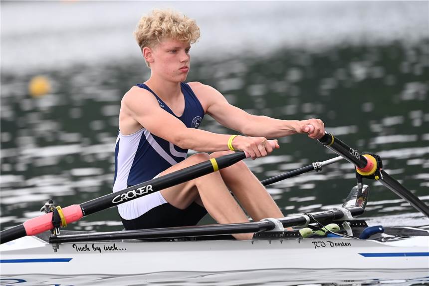 Dorstener Boote sind bei der DM gut unterwegs Anton Böckenhoff, RV Dorsten