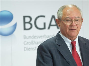 Anton Börner ist Präsident des Bundesverbandes Großhandel, Außenhandel, Dienstleistungen (BGA). Foto: Jörg Carstensen