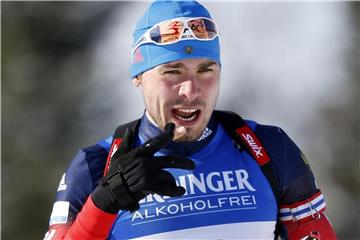 Anton Schipulin wird nicht bei den Olympischen Winterspielen in Südkorea teilnehmen: Biathlet Anton Schipulin. Foto: Robert F. Bukaty