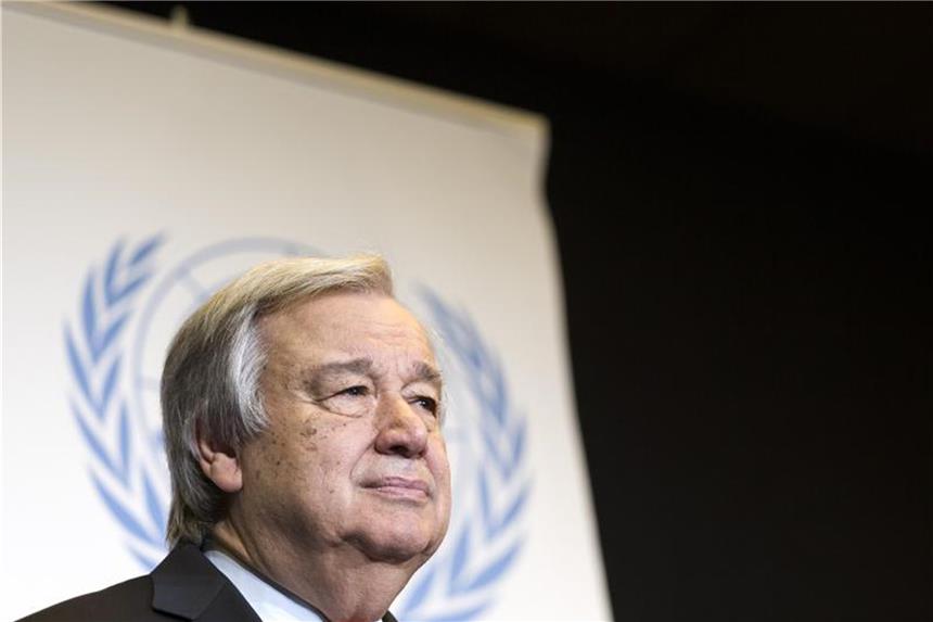 UN kritisiert Israel wegen Gaza-Gewalt Antonio Guterres ist Generalsekretär der Vereinten Nationen. Foto: Cyril Zingaro/KEYSTONE