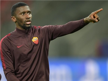 Antonio Rüdiger spielt in Italien für AS Rom. Foto: Federico Gambarini