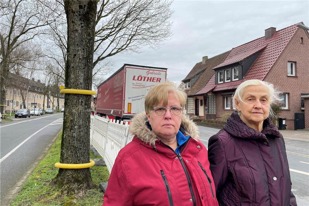 Umbau der Planetenfeldstraße: Anwohner fühlen sich schlecht informiert Eva-Maria und Margret Piotrowski, Anwohnerinnen der Planetenfeldstraße in Dorstfeld