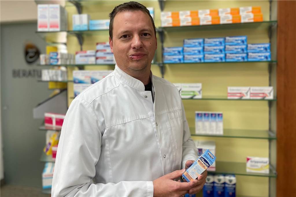 Medikamentenmangel: Der Sechs-Punkte-Plan der Apotheker steht Apotheker Gerrit Nattler