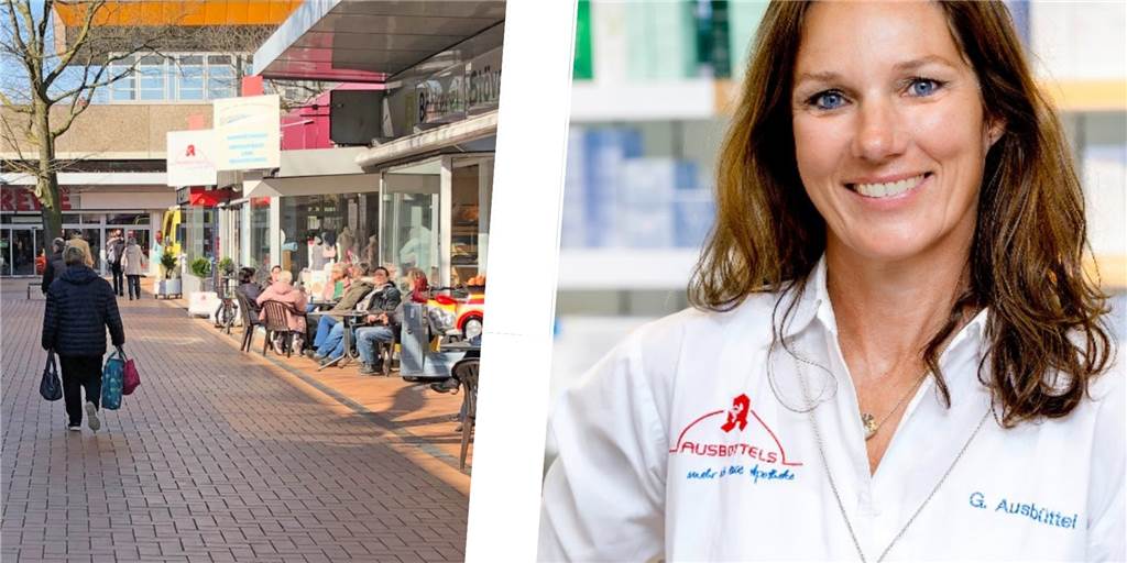 Post im eks geschlossen - Gewerbeverein hofft auf schnelle Lösung Apothekerin Gisela Ausbüttel ist Mitglied der Interessensgemeinschaft der aktiven Kaufleute im eks. Sie bedauert es sehr, dass die gut besuchte Postfiliale geschlossen wurde.