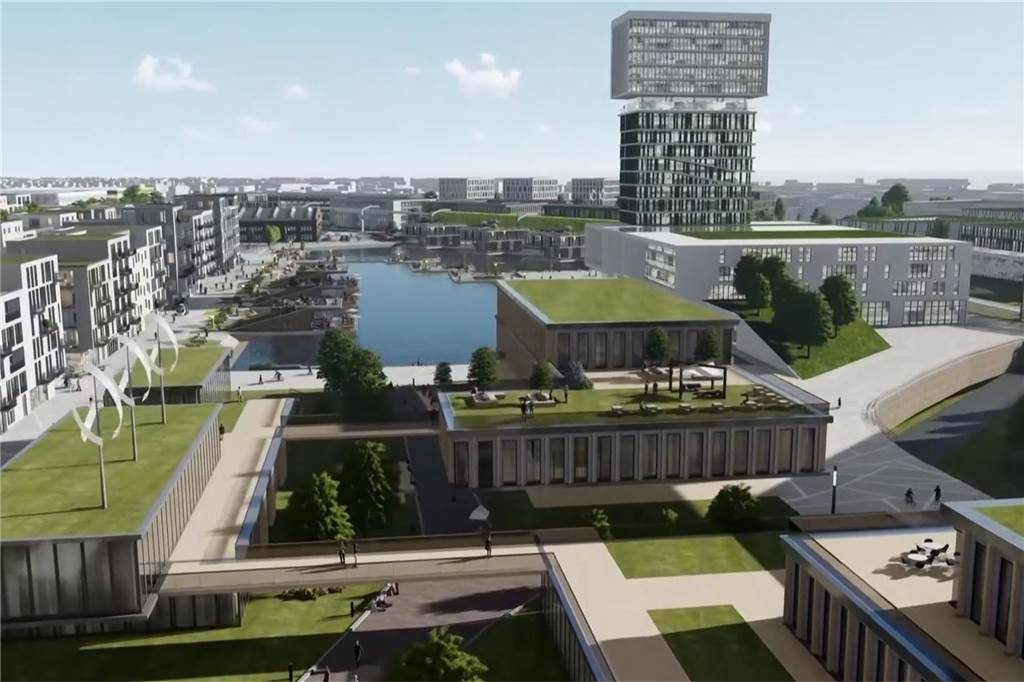 Wohnungsbau auf HSP-Brache gar nicht möglich - und alle wussten das Arbeiten, wohnen, Bildung, Gastronomie und Erholung auf der ehemaligen Industriefläche am Rande der Innenstadt: Smart Rhino sollte Strahlkraft entwickeln wie der Phoenixsee.