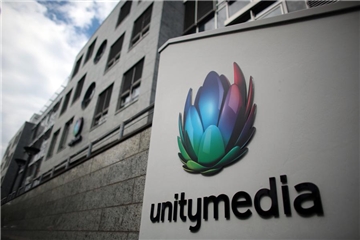 ARCHIV - Der Sitz des Kabelnetzbetreibers Unitymedia fotografiert am 24.08.2015 in Köln (Nordrhein-Westfalen). (Zu dpa "Kabelprovider Unitymedia nimmt Geschäftskunden ins Visier") Foto: Oliver Berg/dpa +++(c) dpa - Bildfunk+++ | Verwendung weltweit