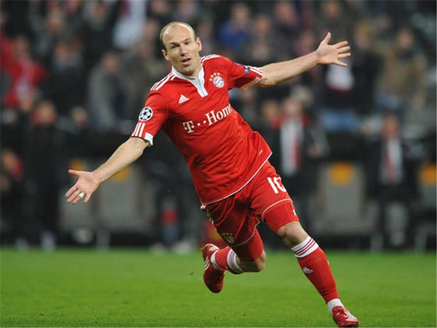Olé Robben, oje Ribéry - Bayern «versetzen Berge» Arjen Robben jubelt nach seinem Treffer zum 1:0 gegen Olympique Lyon.
