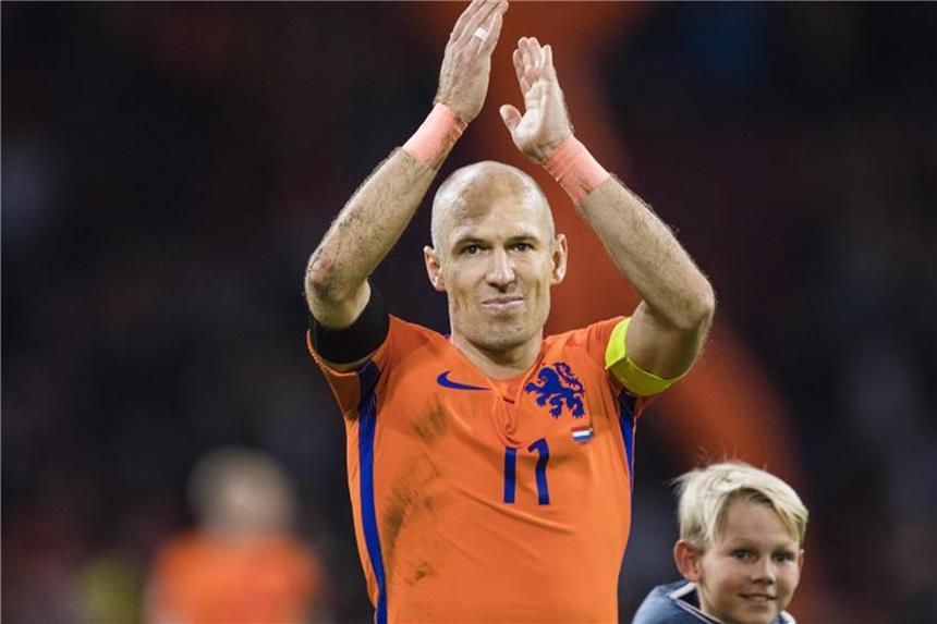 Arjen Robben wird nicht mehr für niederländischen Nationalmannschaft spielen. Foto: Joel Marklund