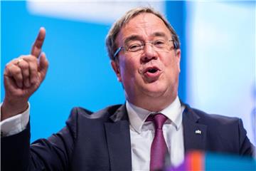 Armin Laschet (CDU) spricht auf dem 41. CDU-Landesparteitag. Foto: Guido Kirchner