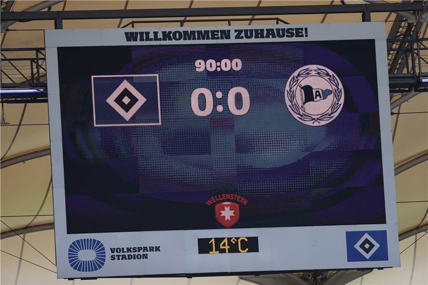 Die Wand Amos Pieper hält bei Arminia Bielefeld 90 Minuten gegen den HSV - die Bundesliga naht Arminia Bielefeld und der HSV trennten sich 0:0.