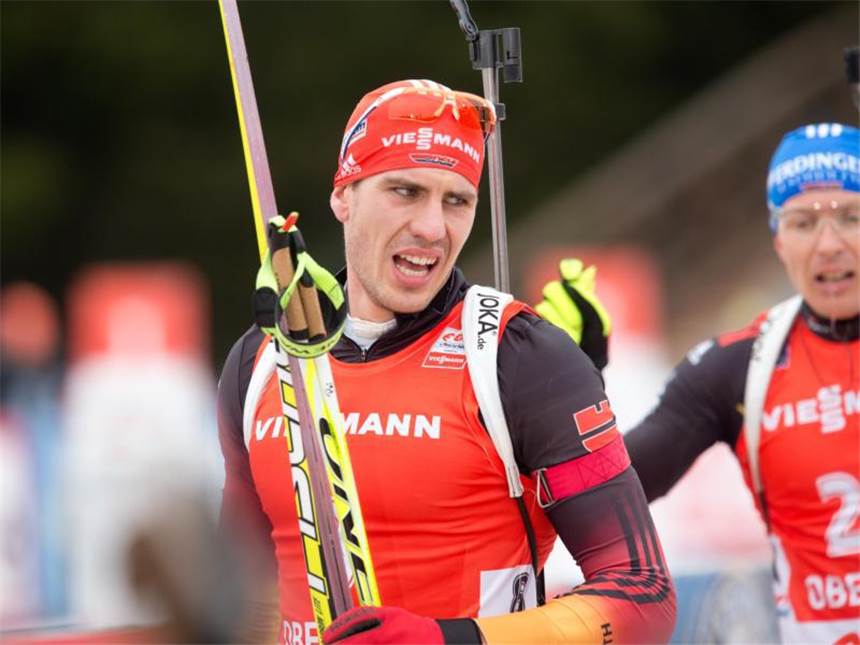 Peiffer verzichtet auf Teilnahme am Massenstart Arnd Peiffer sagt seine Teilnahme am Massenstart ab. Foto: Kay Nietfeld
