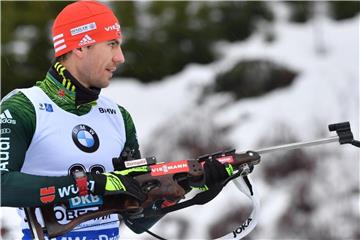 Arnd Peiffer wurde nur Zwölfter im Sprint in Oberhof. Foto: Martin Schutt