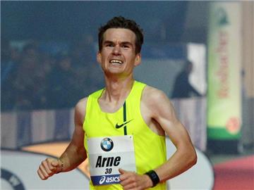 Arne Gabius lief am Sonntag den Frankfurt-Marathon in 2:09:32 Stunden. Foto: Roland Holschneider