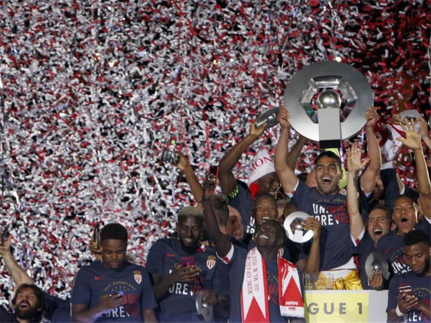 AS Monaco ist zum achten Mal französischer Fußballmeister. Foto: Claude Paris