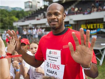Asafa Powell will nach seiner Dopingsperre wieder an den Start gehen. Foto: Jean-Christophe Bott