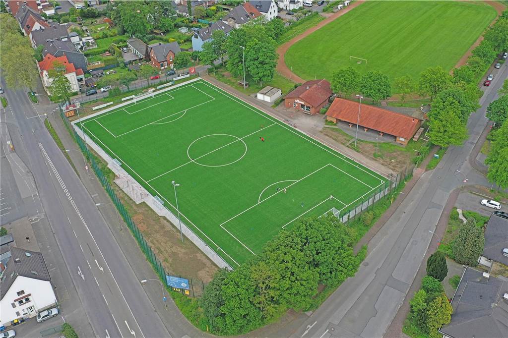 Kunstrasenplatz des FC Rot-Weiss Dorsten