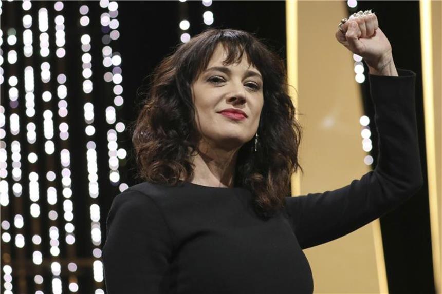 Asia Argento in Cannes. Foto: Vianney Le Caer/Invision