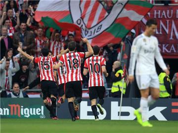 Athletic Bilbao schlägt Real Madrid mit 1:0. Foto: Luis Tejido