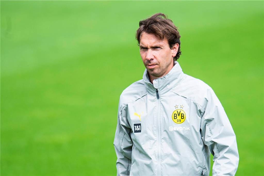 BVB holt neuen Athletiktrainer: Er hat mit dem FC Bayern die Champions League gewonnen Johannes Wieber beim Training.