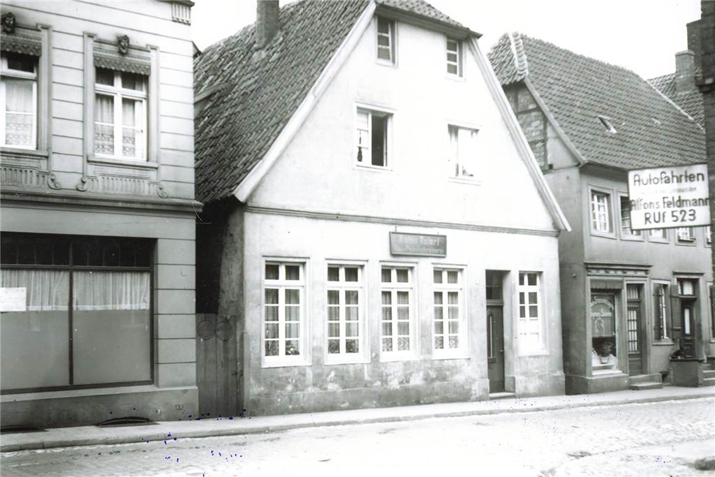 Flucht nach Schanghai: Familie Kaufmann überlebte den Holocaust Auch an der Burgstraße 13 haben die Kaufmanns gewohnt.