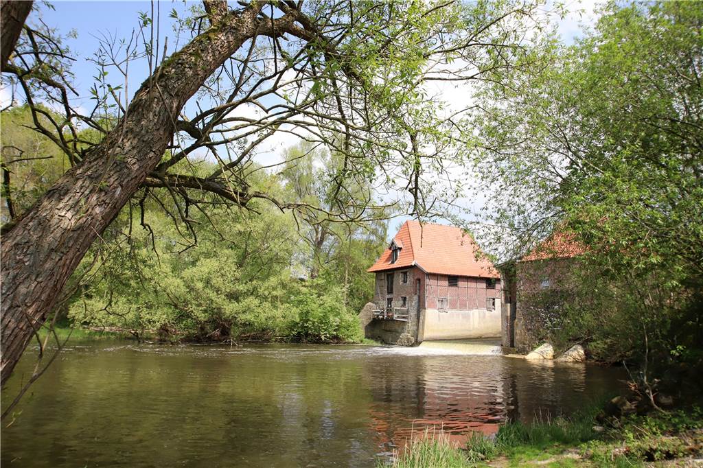 Klimaneutral bis 2035: Stadt Olfen soll Vorreiter für Klimaschutz sein Auch an der Füchtelner Mühle wurde zuletzt Strom aus Wasser produziert.