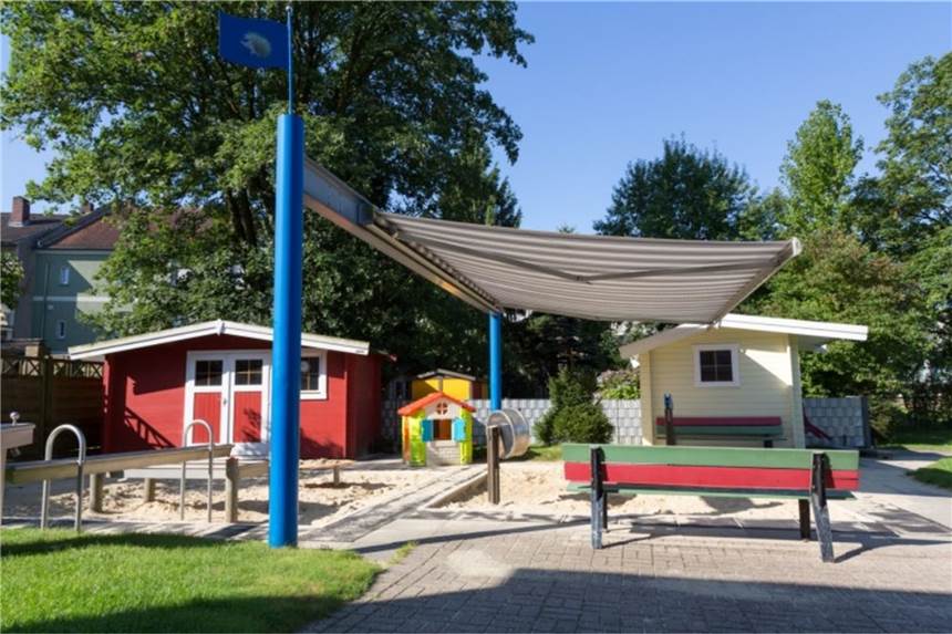 Auch an der Kita St. Franziskus auf Schwerin geht heute wieder der Normalbetrieb los.