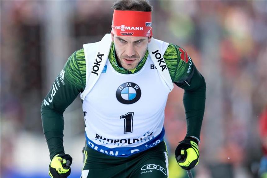 Biathlon-Weltcup in Russland zwischen Boykott und Protest Auch Arnd Peiffer dachte an einen Boykott des umstrittenen Weltcup-Finals. Foto: Sven Hoppe