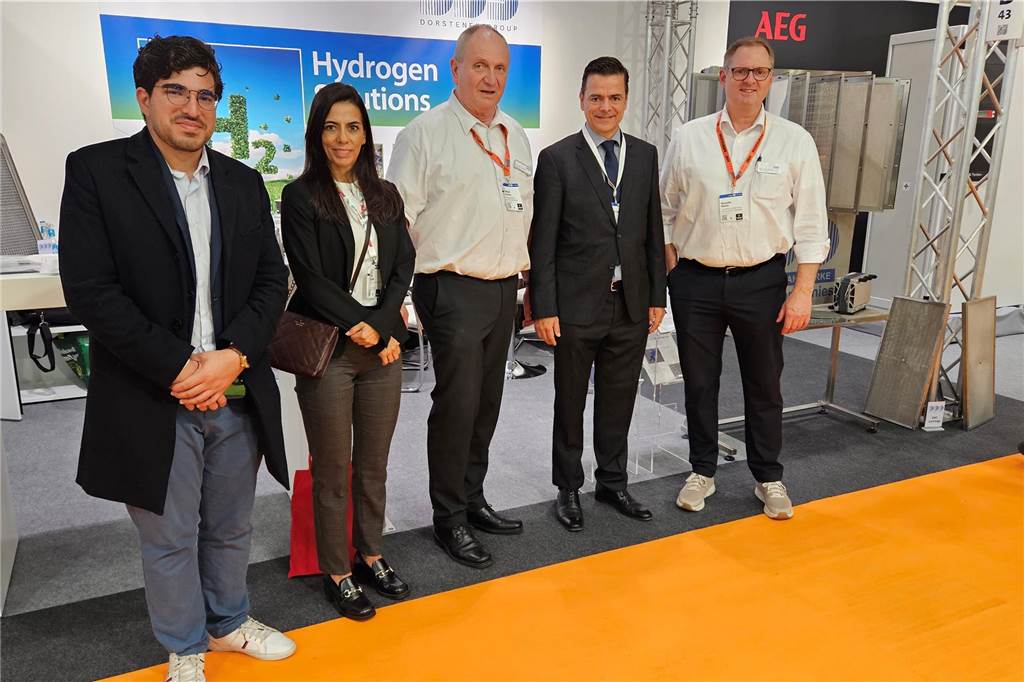Dorstener Drahtwerke knüpfen neue Verbindung nach Mexiko Auch auf der Hannover Messe waren die Dorstener Drahtwerke mit einem Stand vertreten - und bekamen ebenfalls Besuch von einer mexikanischen Delegation.
