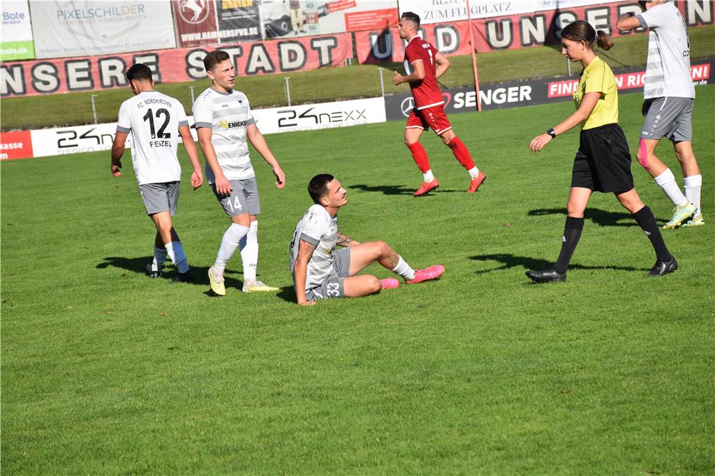Auch bei der Hammer SpVg konnte der FC Nordkirchen keine Punkte holen.