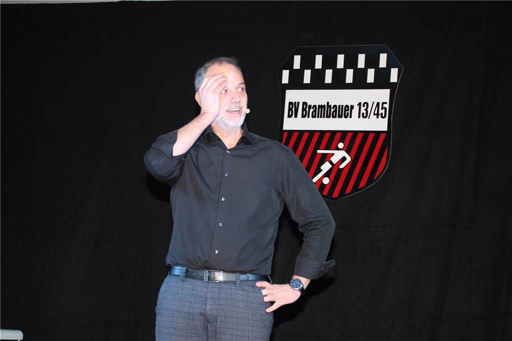 Rene Steinberg auf der Bühne