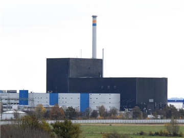 Auch das Kernkraftwerk in Brunsbüttel wurde kurzzeitig geräumt. Foto: Carsten Rehder/Archiv