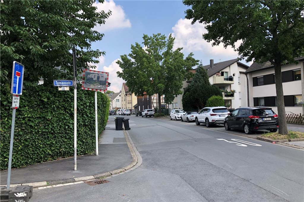 Nach Starkregen 2021: Hält die Stadt das Kanalnetz in Brackel für ausreichend? Auch der Bereich Tymannstraße, Am Westheck und Hofgerichtsweg war im Sommer stark von dem Starkregenereignis Mitte Juli betroffen